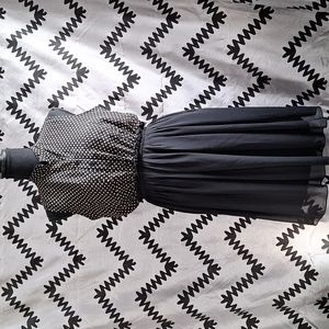 EN FOCUS STUDIO  Dress, Size 6, Black & Beige